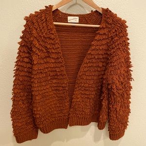 Universal Thread size medium rust cardigan